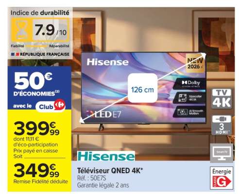 Téléviseur QNED 4K*