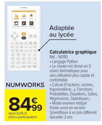 Calculatrice graphique