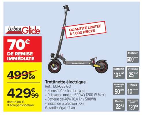 Trottinette électrique