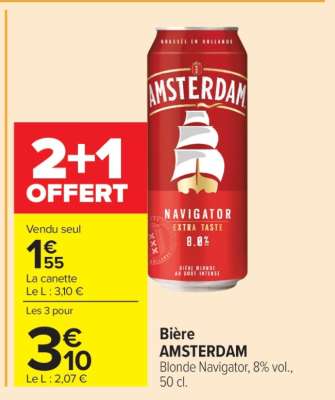 Bière AMSTERDAM