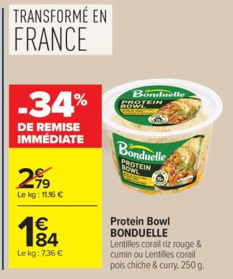 Protein Bowl BONDUELLE