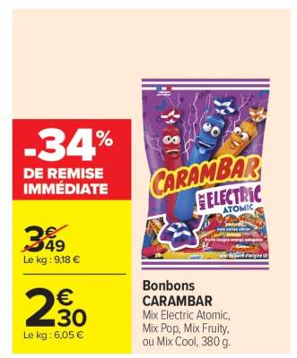 BONBONS “CARAMBAR”