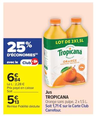 JUS TROPICANA