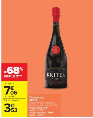 Vin Mousseux Kriter