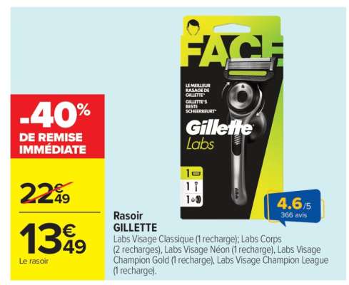 RASOIR "GILLETTE"