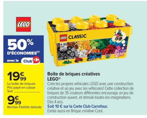Boîte de briques créatives LEGO®