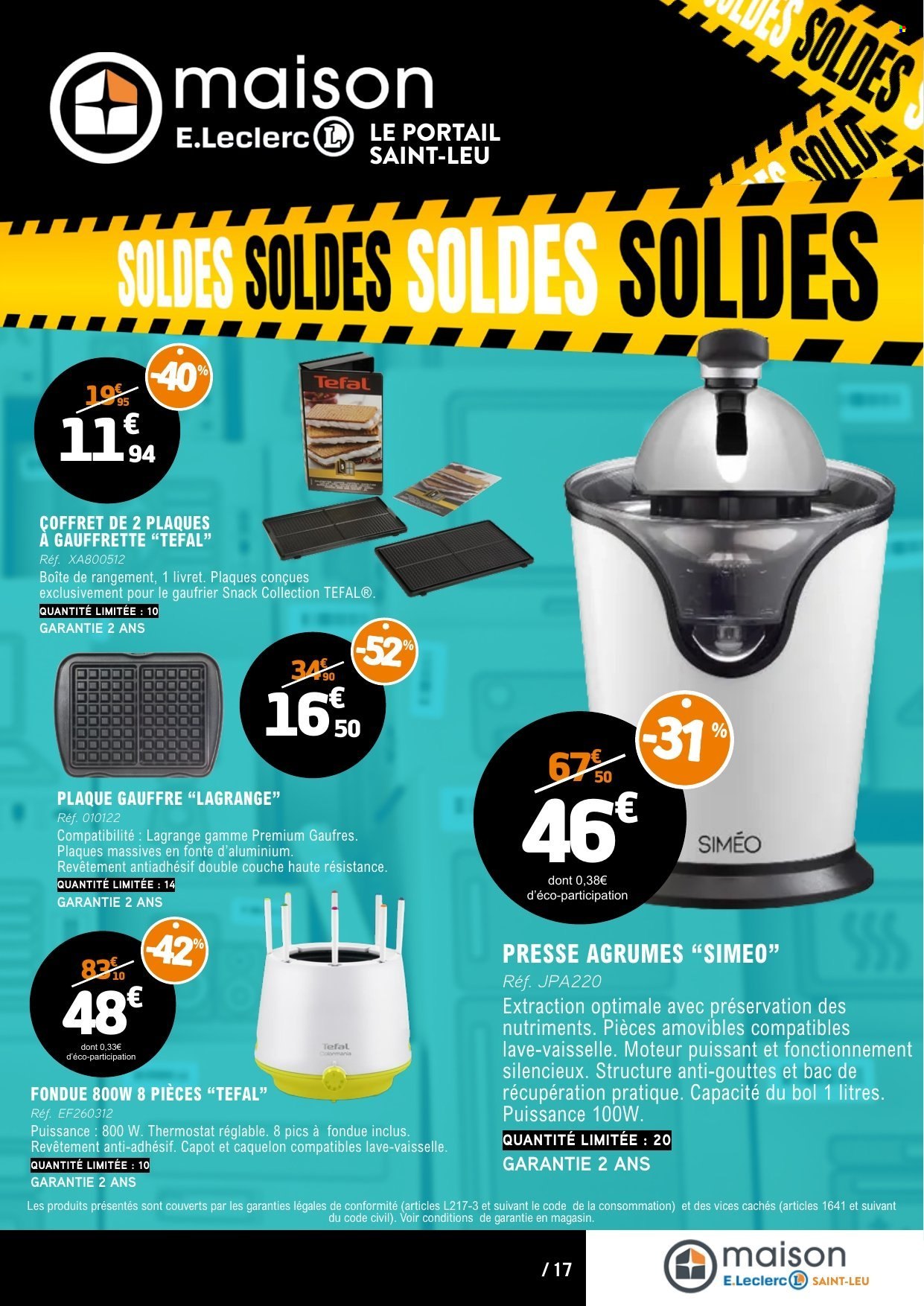 Catalogue E.Leclerc - 05/09/2026 - 02/10/2026. Page 17