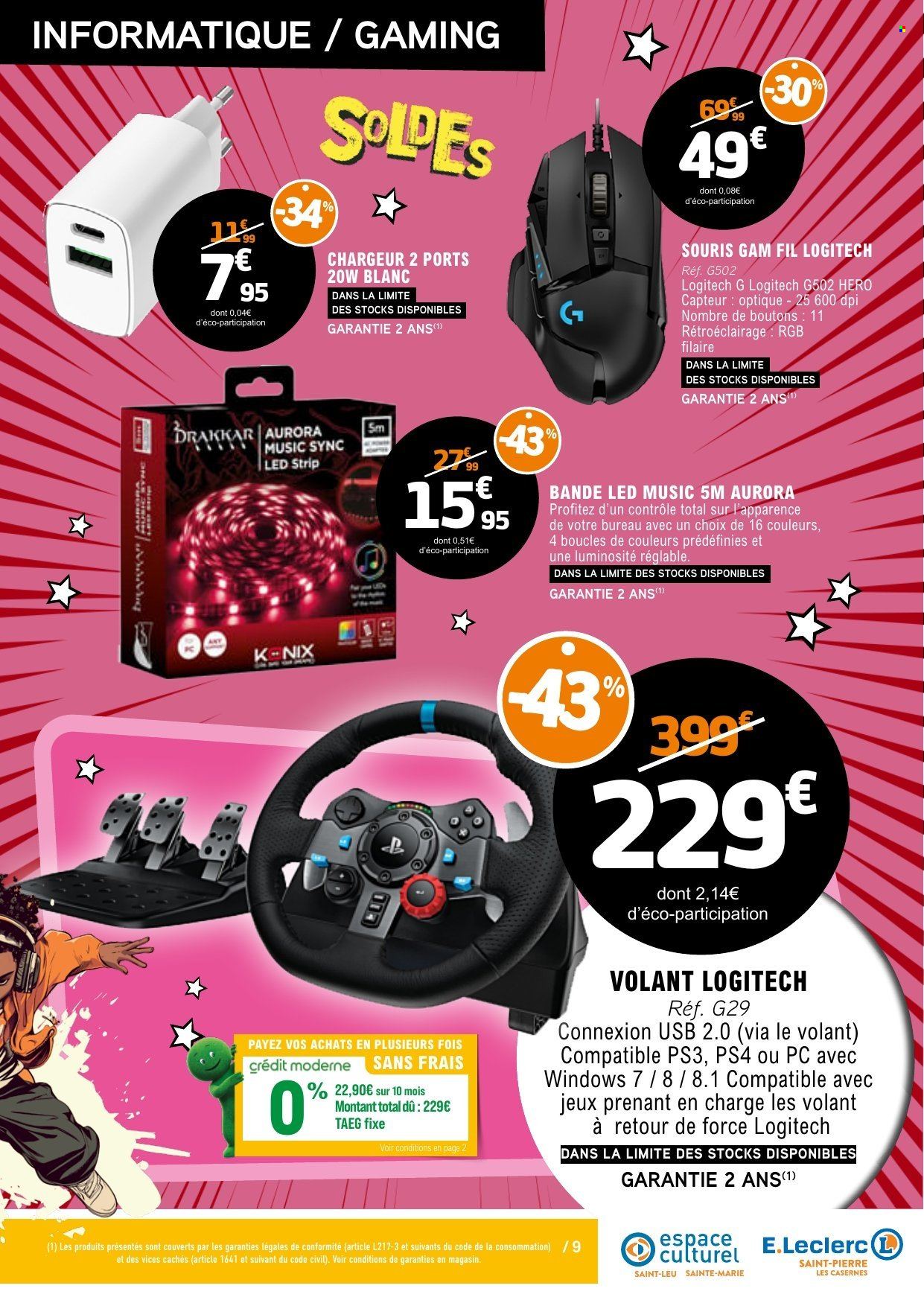 Catalogue E.Leclerc - 05/09/2026 - 02/10/2026. Page 9