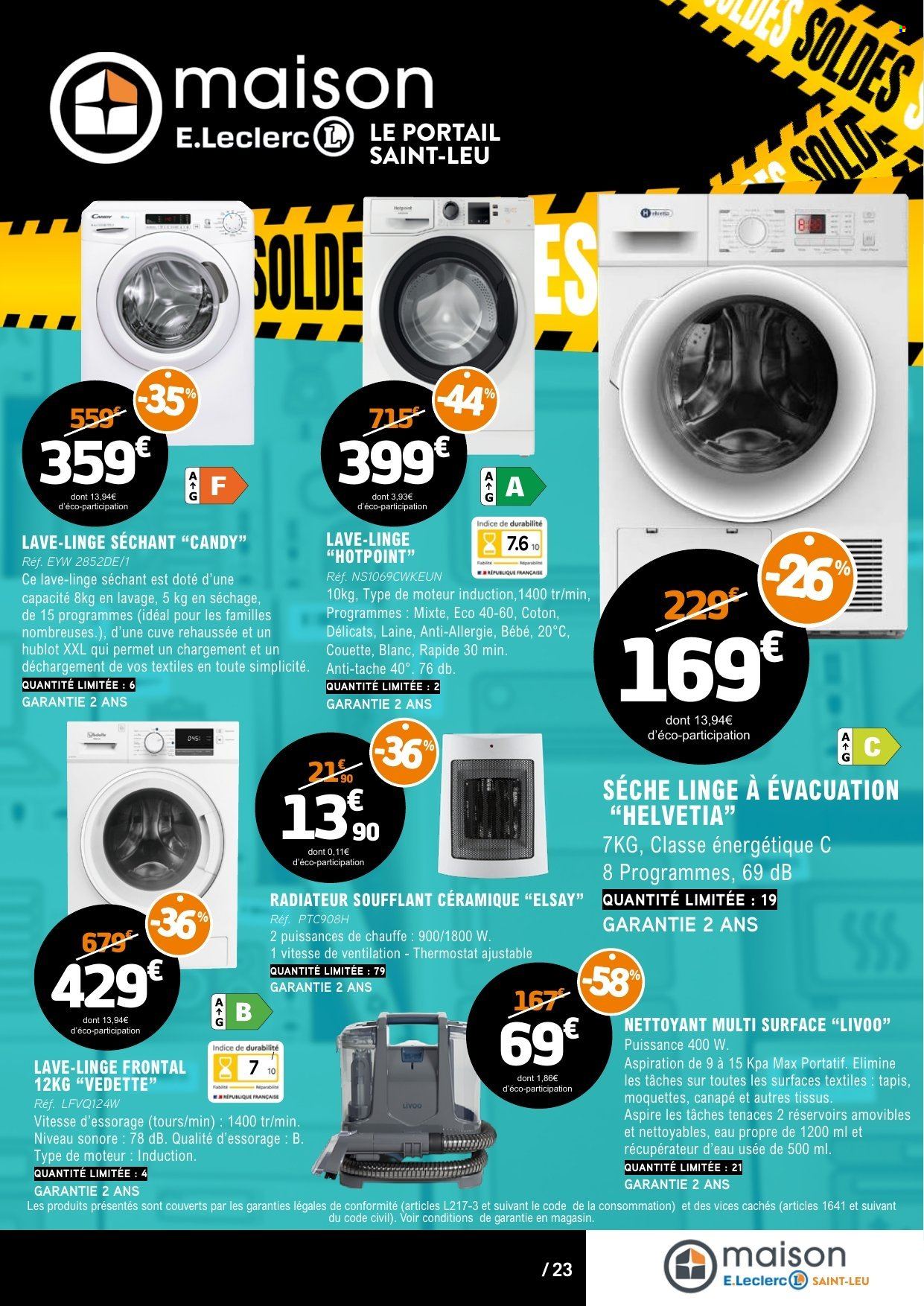 Catalogue E.Leclerc - 05/09/2026 - 02/10/2026. Page 23