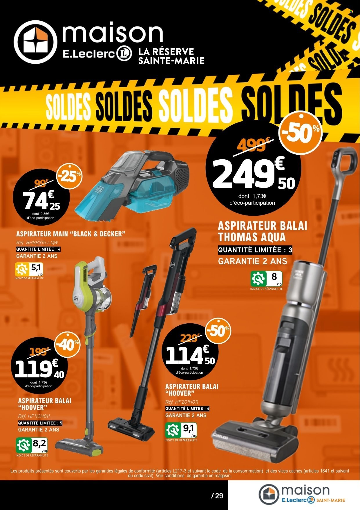 Catalogue E.Leclerc - 05/09/2026 - 02/10/2026. Page 29
