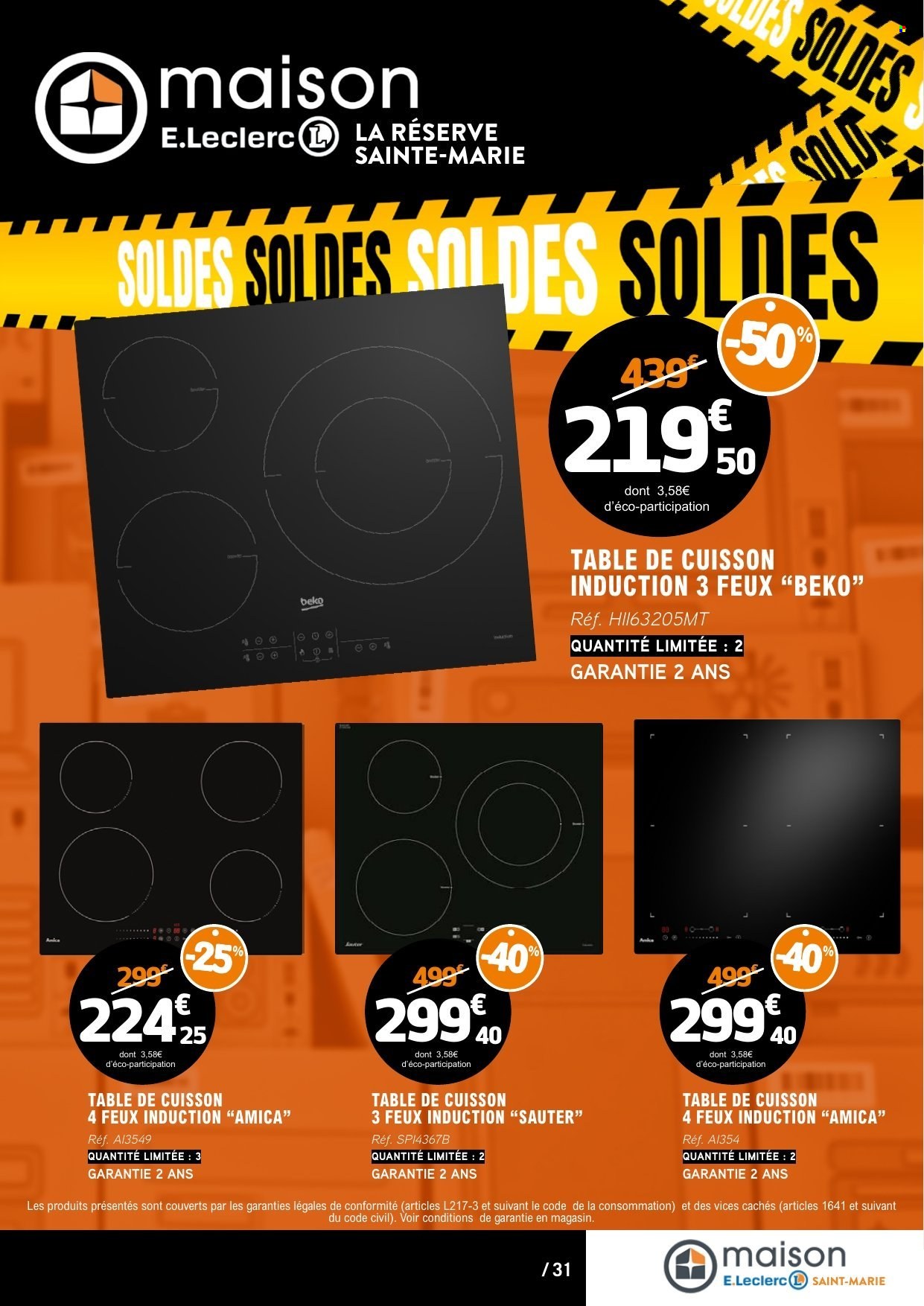 Catalogue E.Leclerc - 05/09/2026 - 02/10/2026. Page 31