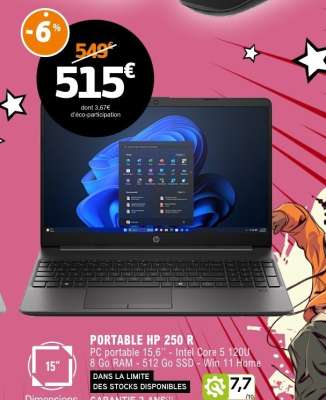 PORTABLE HP 250 R