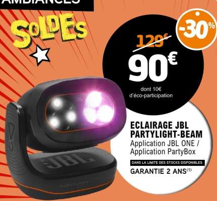 ECLAIRAGE JBL PARTYLIGHT-BEAM