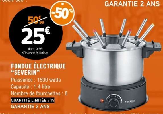 Fondue Electrique Severin