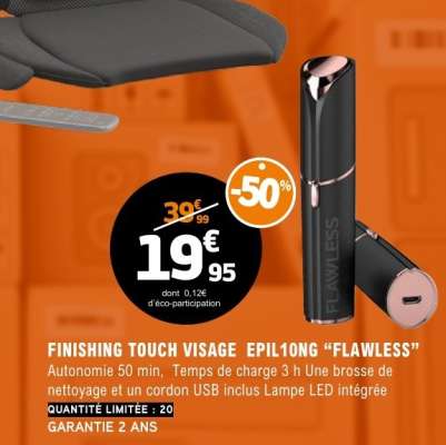 FINISHING TOUCH VISAGE EPIL10NG “FLAWLESS”