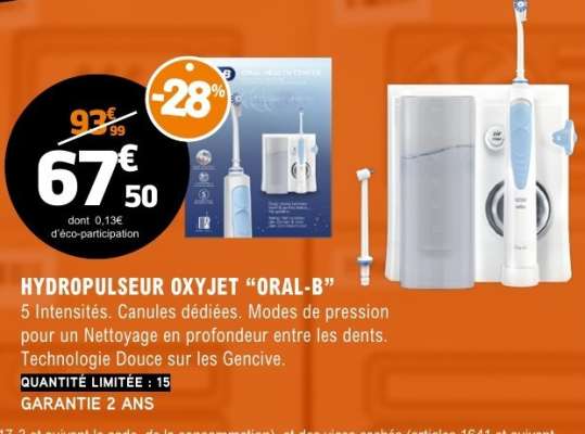 HYDROPULSEUR OXYJET “ORAL-B”