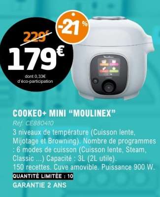 COOKEO MINI MOULINEX