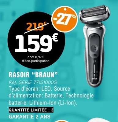 RASOIR "BRAUN"