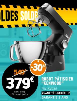 Robot Pâtissier Kenwood