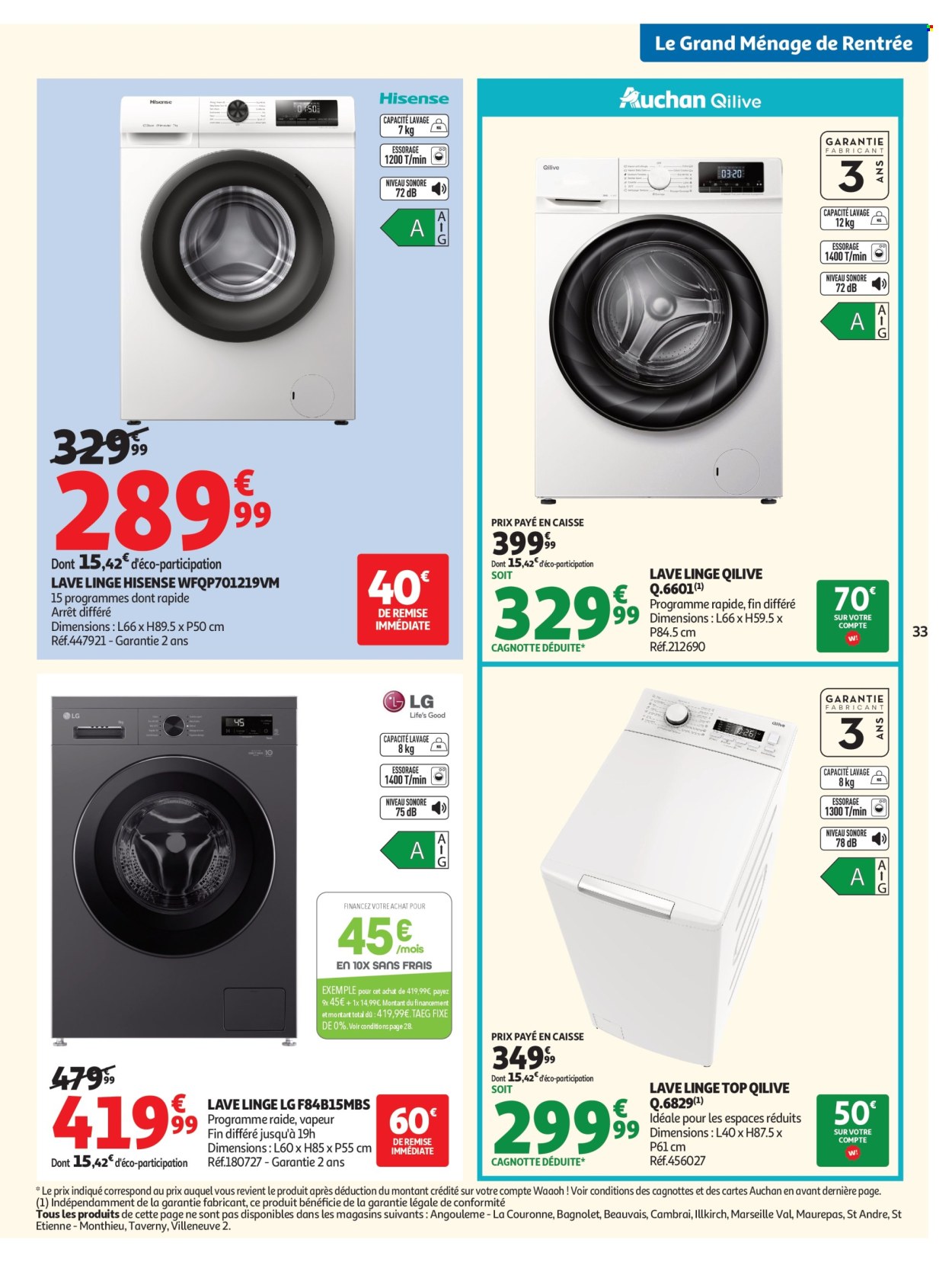 Catalogue Auchan - 08/09/2026 - 20/09/2026. Page 33