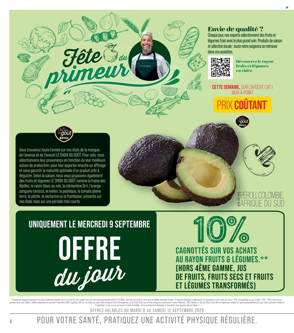 Catalogue Supermarché Match - 08/09/2026 - 20/09/2026. Page 6