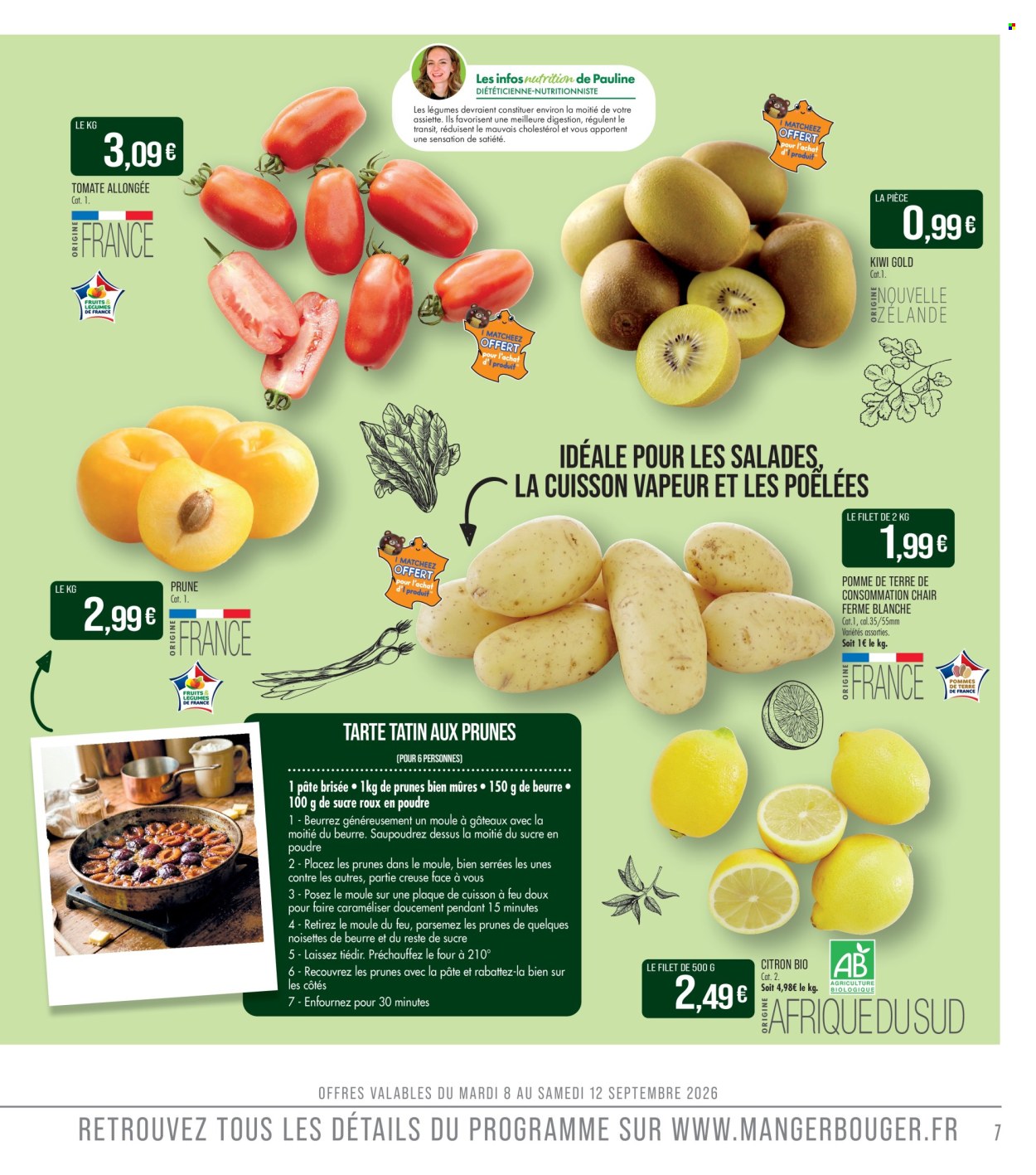 Catalogue Supermarché Match - 08/09/2026 - 20/09/2026. Page 7
