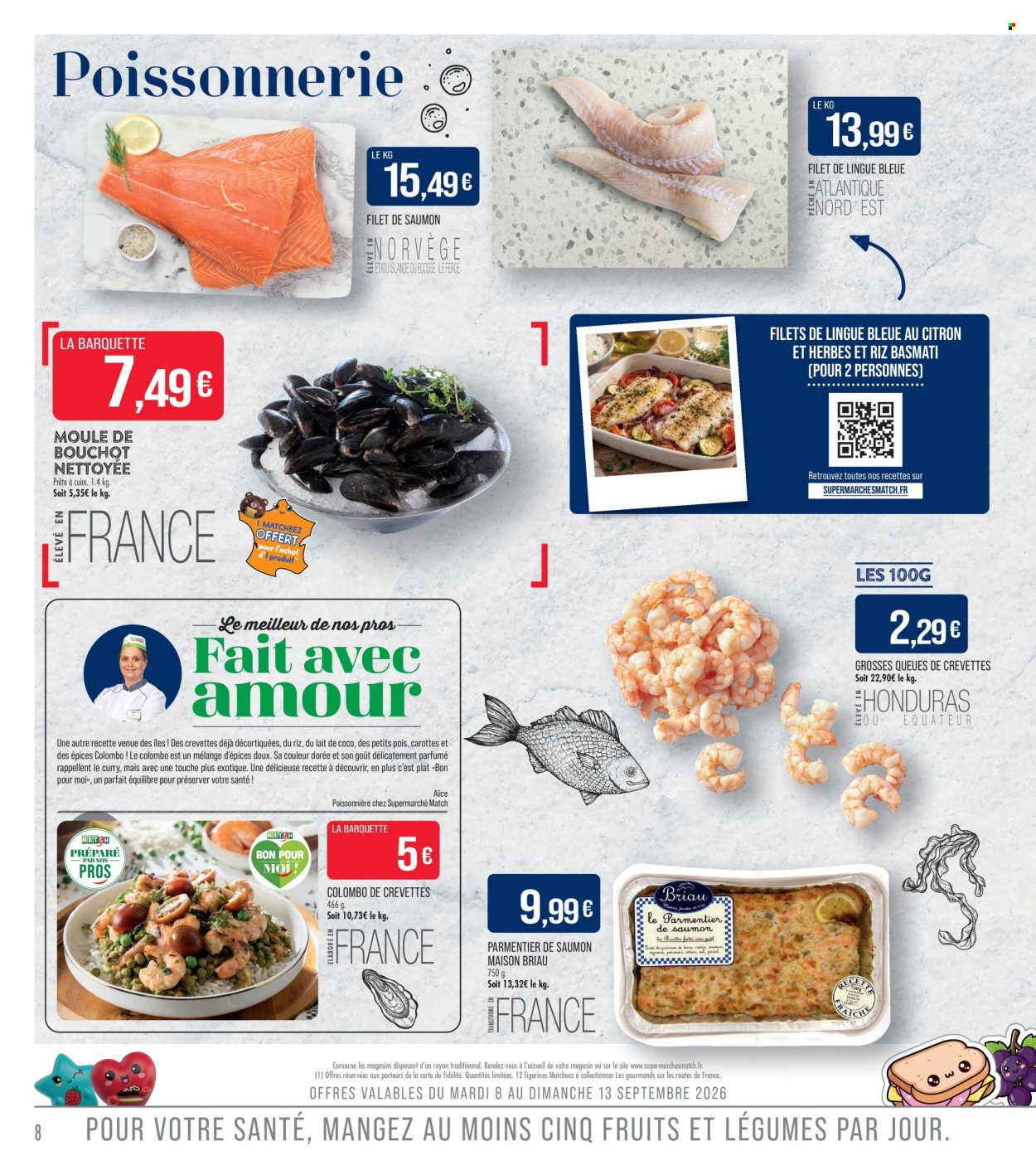 Catalogue Supermarché Match - 08/09/2026 - 20/09/2026. Page 8
