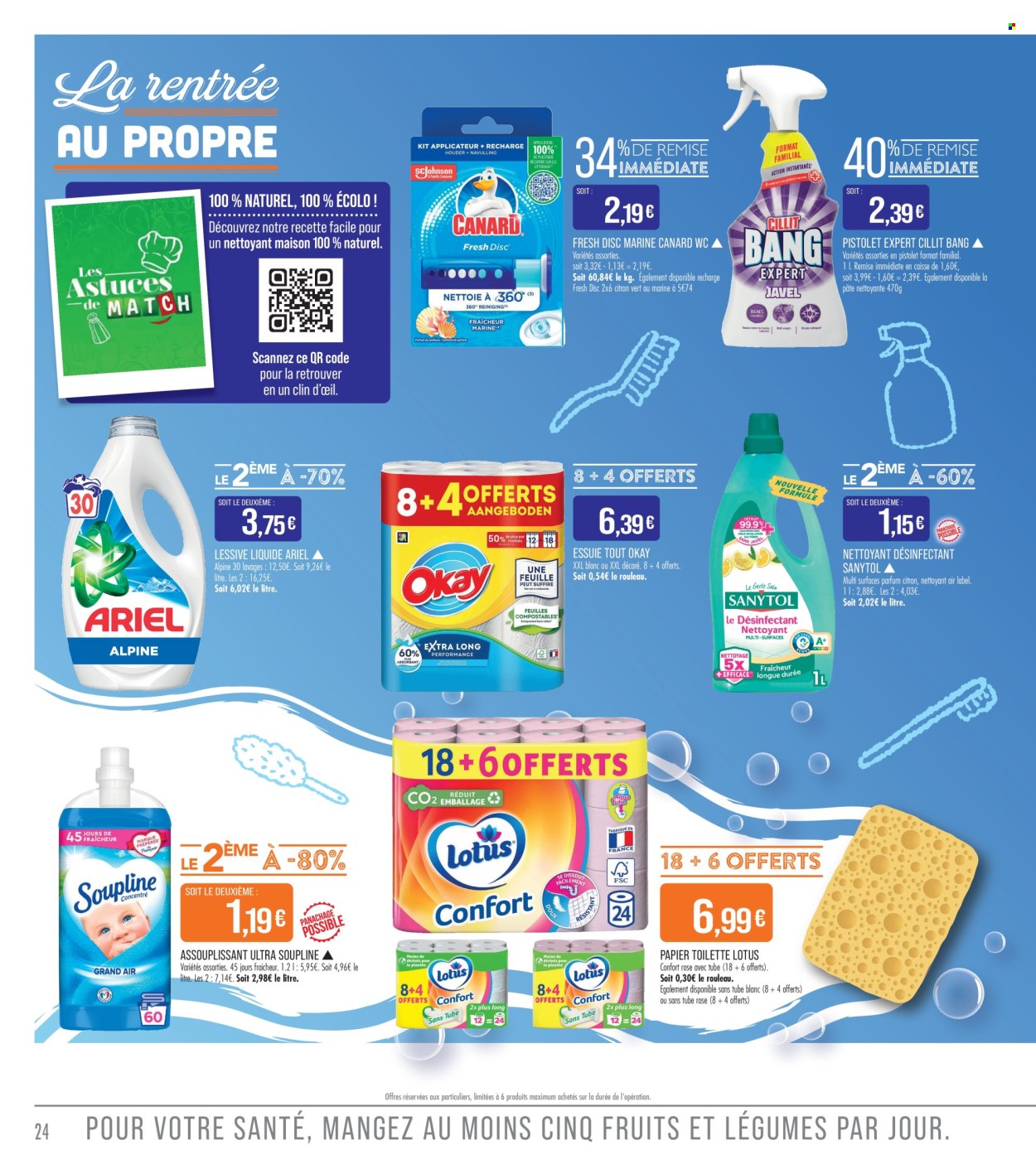 Catalogue Supermarché Match - 08/09/2026 - 20/09/2026. Page 24