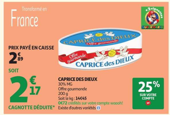 CAPRICE DES DIEUX