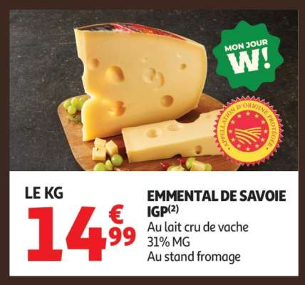 Emmental De Savoie Igp