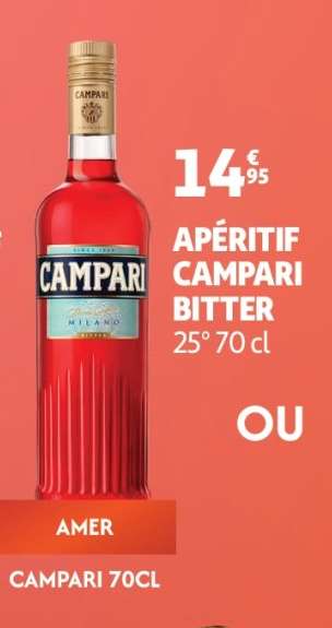 APÉRITIF CAMPARI BITTER