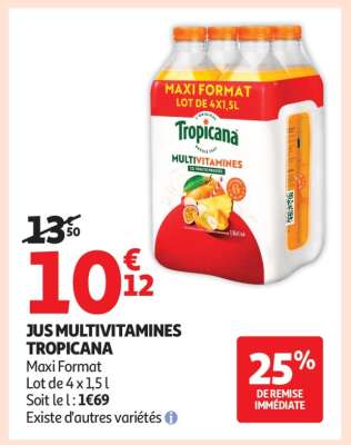 Jus Multivitamines 'Tropicana'