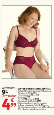 SOUTIEN-GORGE ESSENTIEL DENTELLE