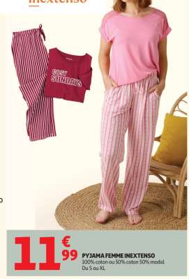 Pyjama Femme Inextenso