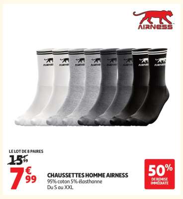 CHAUSSETTES HOMME AIRNESS