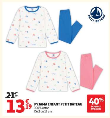 Pyjama Enfant Petit Bateau