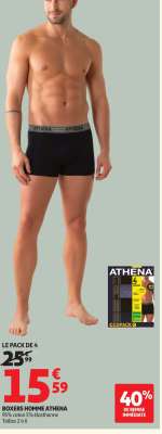 Boxers Homme Athena