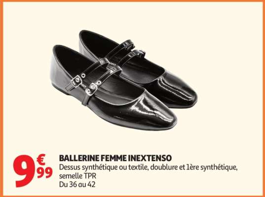 Ballerine Femme Inextenso