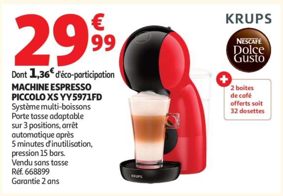 MACHINE ESPRESSO PICCOLO XS YY5971FD