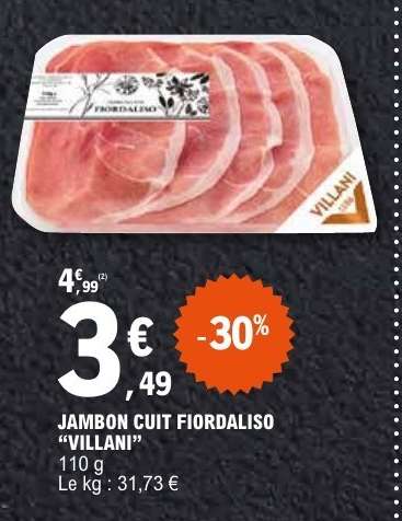 JAMBON CUIT FIORDALISO "VILLANI"