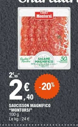 Saucisson magnifico MONTORSI