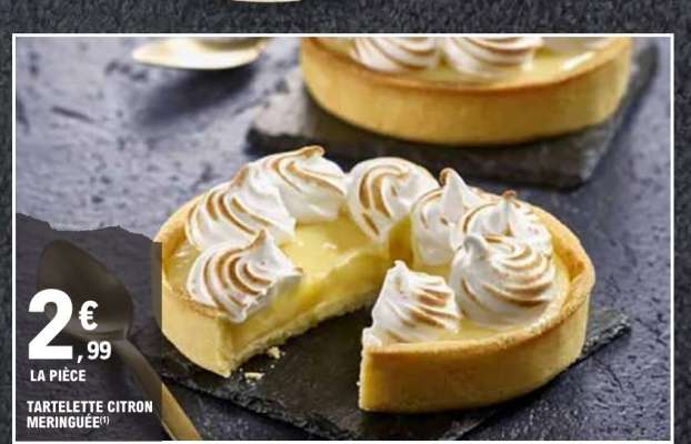 Tartelette Citron Meringuée