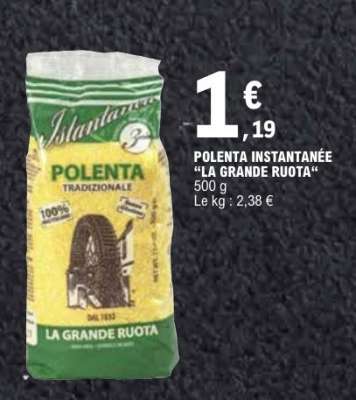 POLENTA INSTANTANÉE "LA GRANDE RUOTA"