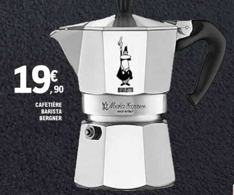 CAFETIÈRE BARISTA BERGNER