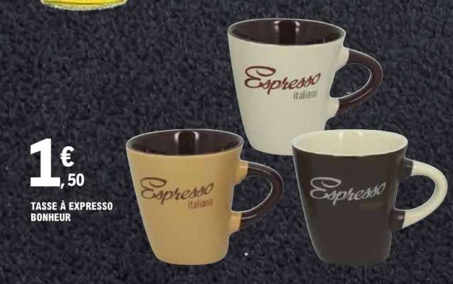 TASSE À EXPRESSO BONHEUR