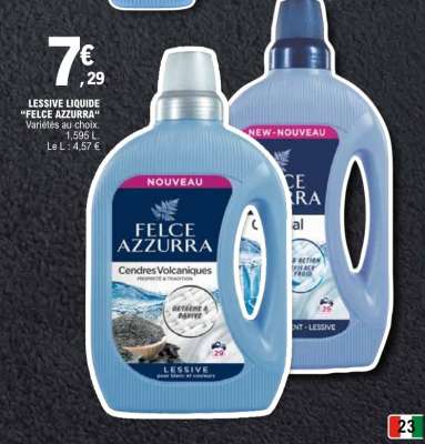 Lessive Liquide Felce Azzurra