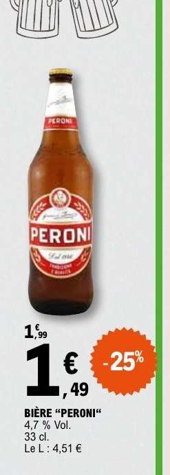 BIÈRE PERONI