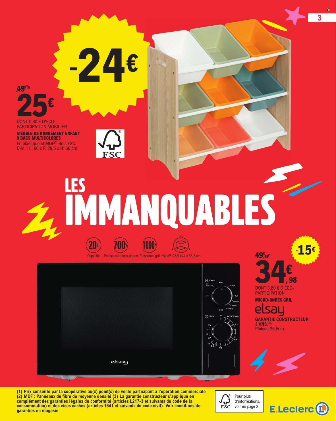 Catalogue E.Leclerc - 08/09/2026 - 19/09/2026. Page 3