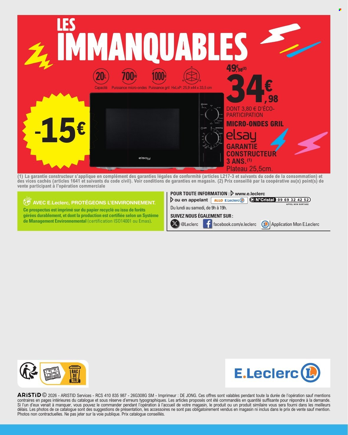 Catalogue E.Leclerc - 08/09/2026 - 19/09/2026. Page 40