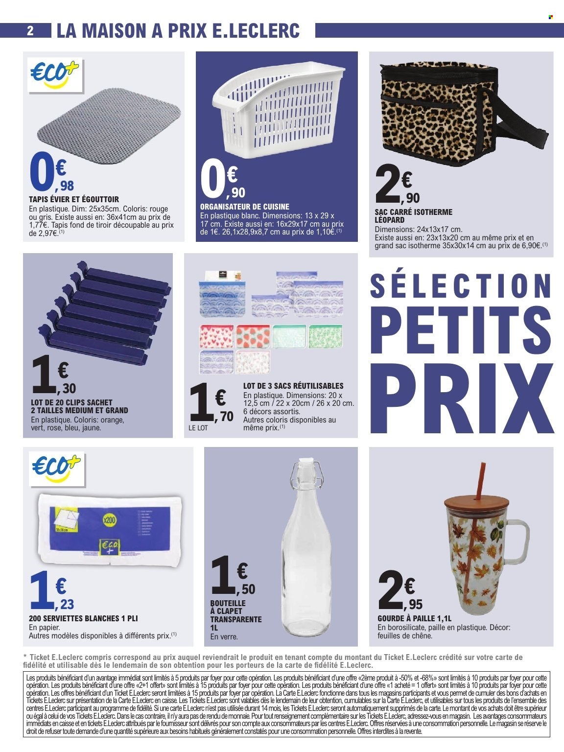 Catalogue E.Leclerc - 08/09/2026 - 19/09/2026. Page 2